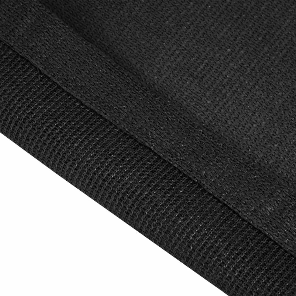 Tapis de tente 200x300 cm Noir Accessoires de tente vidaXL