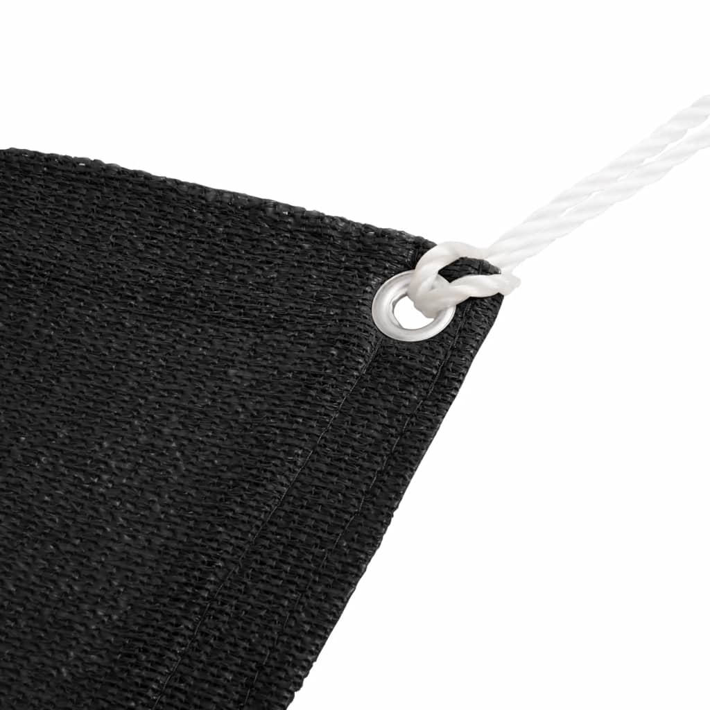 Tapis de tente 200x300 cm Noir Accessoires de tente vidaXL