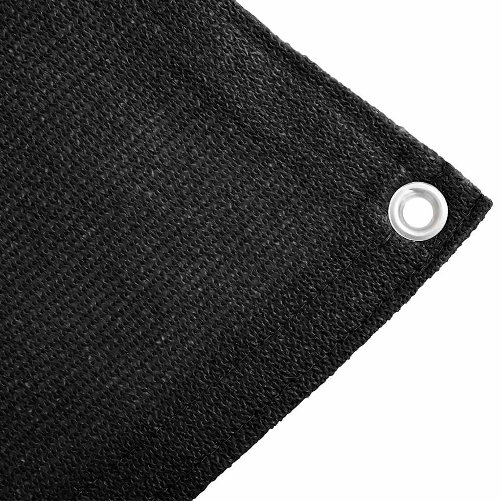 Tapis de tente 250x200 cm Noir Accessoires de tente vidaXL