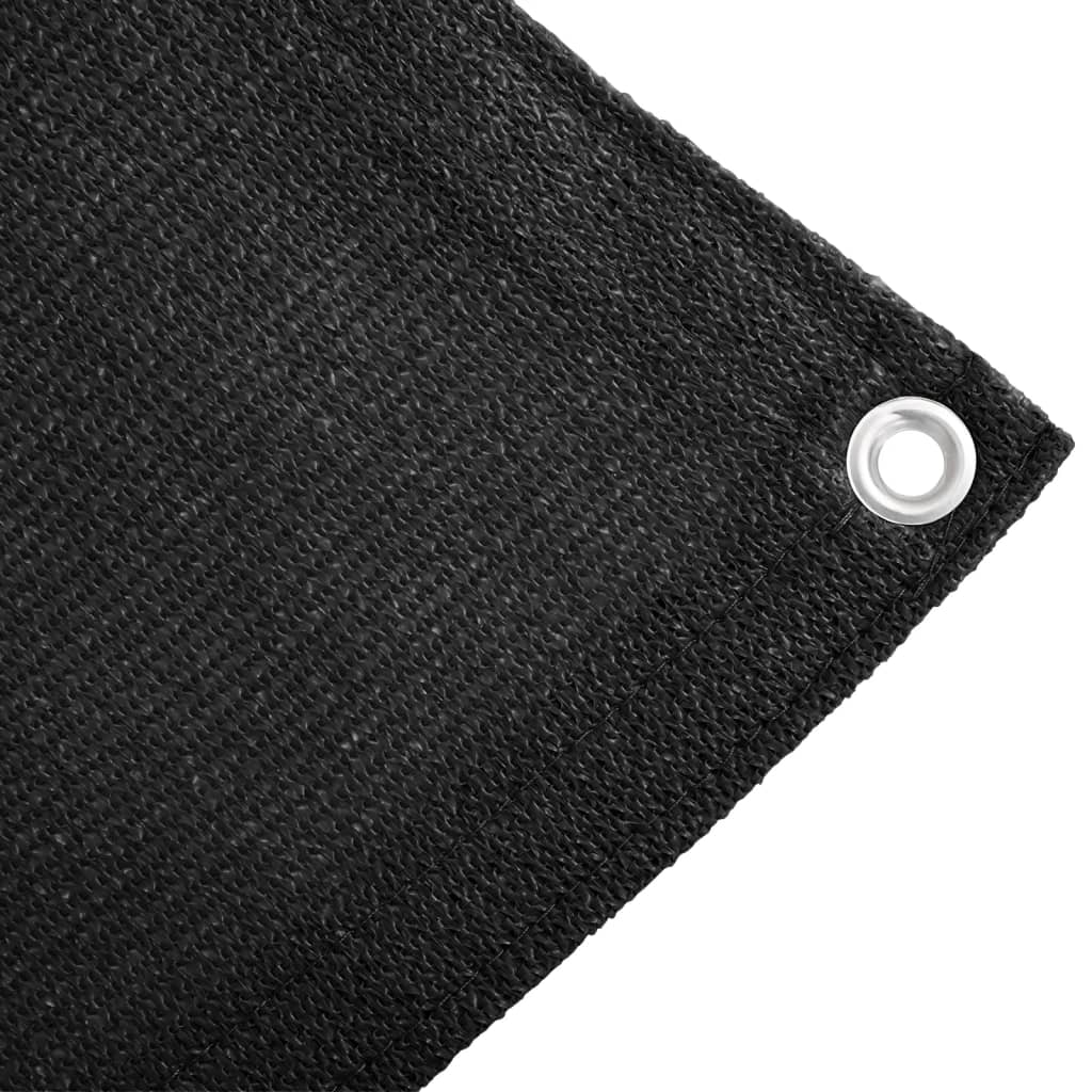 Tapis de tente 300x400 cm Noir Accessoires de tente vidaXL