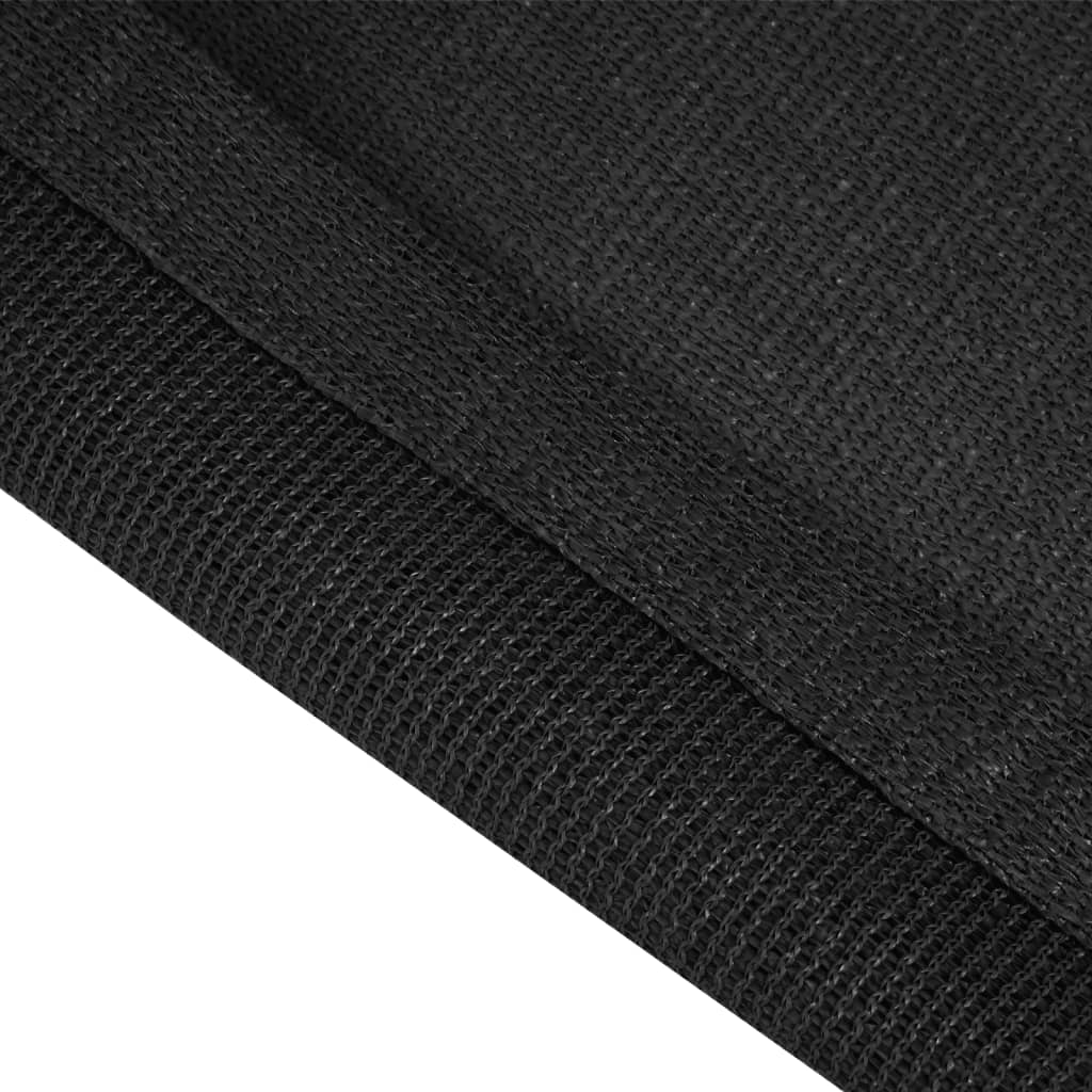 Tapis de tente 300x400 cm Noir Accessoires de tente vidaXL