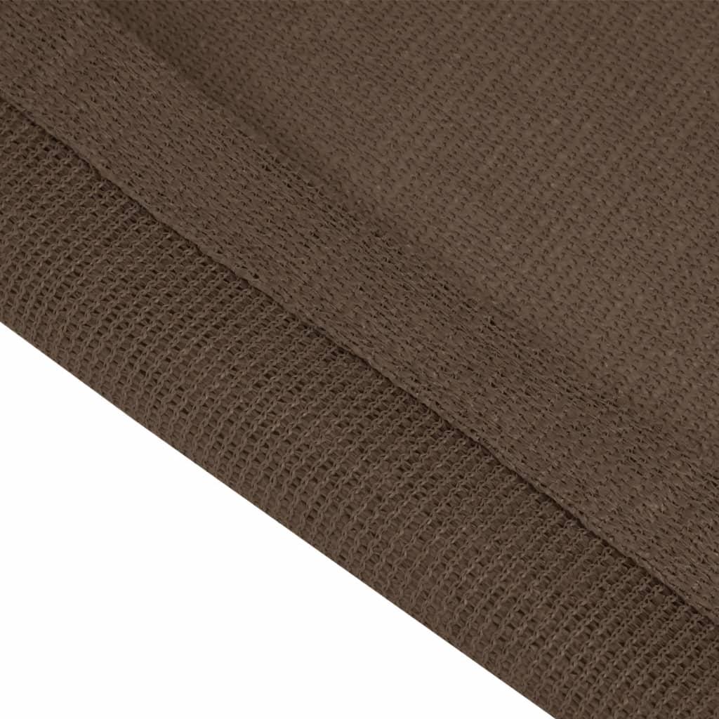 Tapis de tente 250x400 cm Marron Accessoires de tente vidaXL