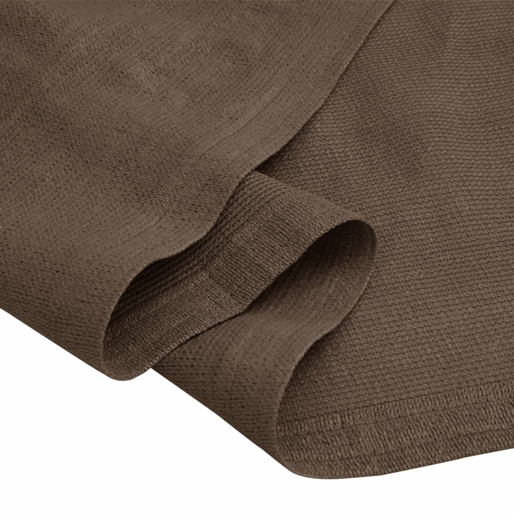 Tapis de tente 250x400 cm Marron Accessoires de tente vidaXL