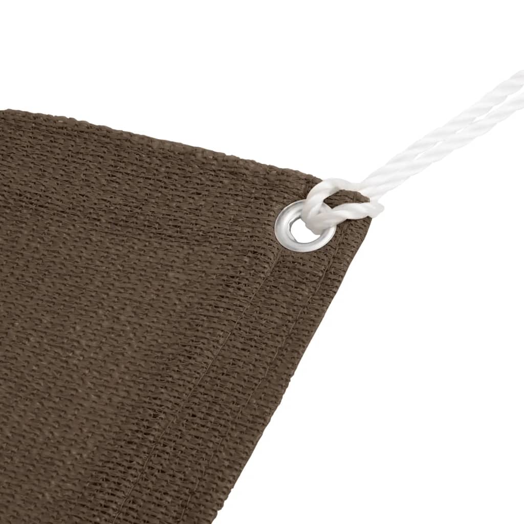 Tapis de tente 250x500 cm Marron Accessoires de tente vidaXL
