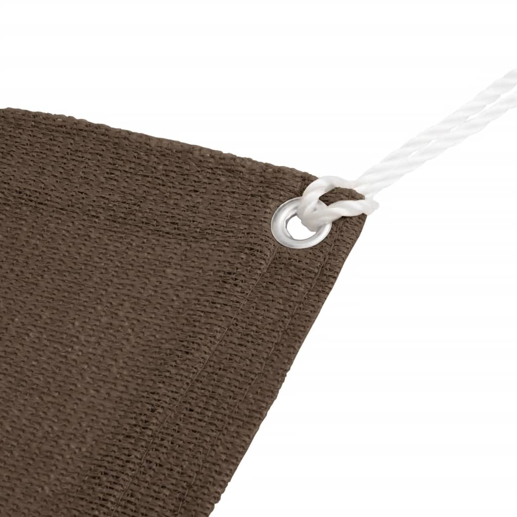 Tapis de tente 400x500 cm Marron Accessoires de tente vidaXL