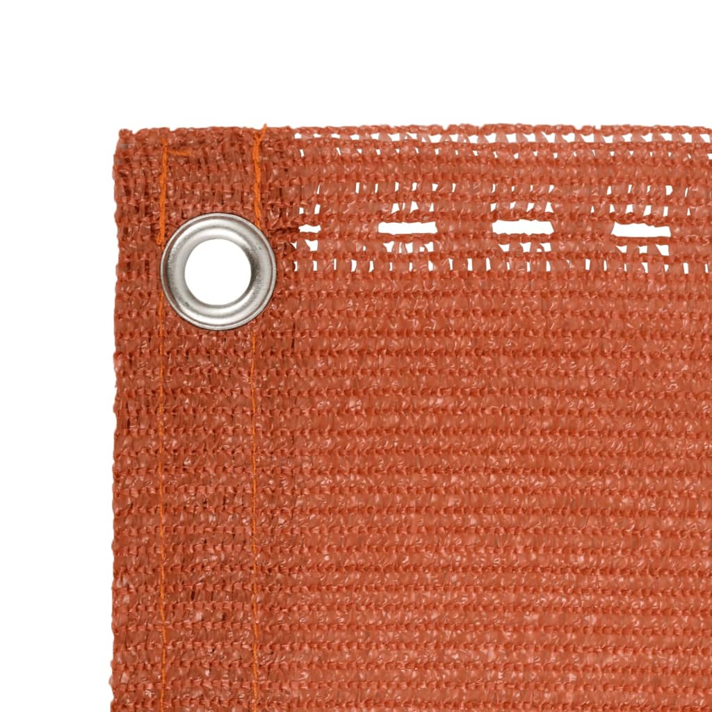 Écran de balcon Orange 75x300 cm PEHD Parasols & voiles d'ombrage vidaXL