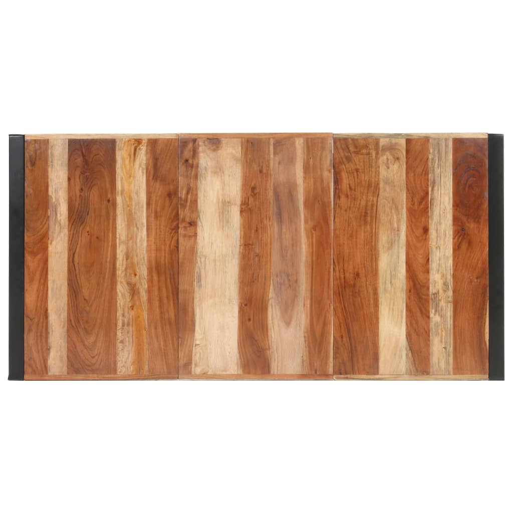 Table à manger 160x80x75 cm bois massif - XIOS