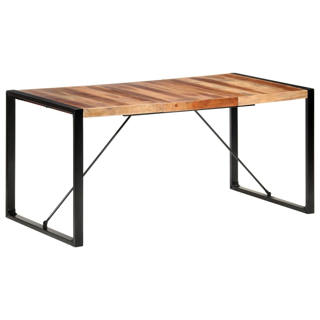 Table à manger 160x80x75 cm bois massif - XIOS