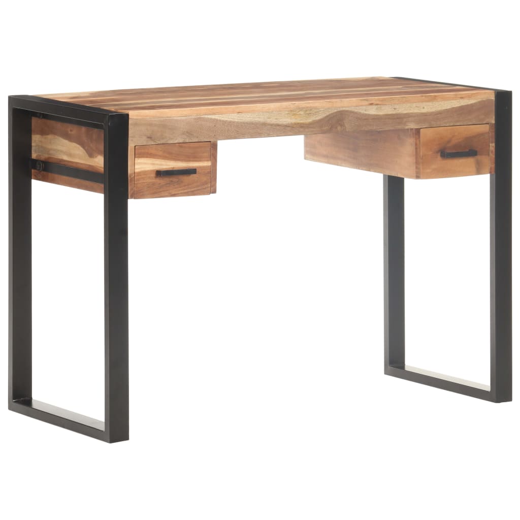 Bureau 110x50x76 cm Bois solide - XIOS