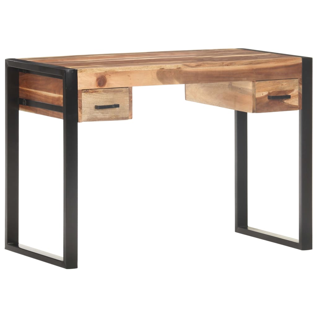 Bureau 110x50x76 cm Bois solide - XIOS