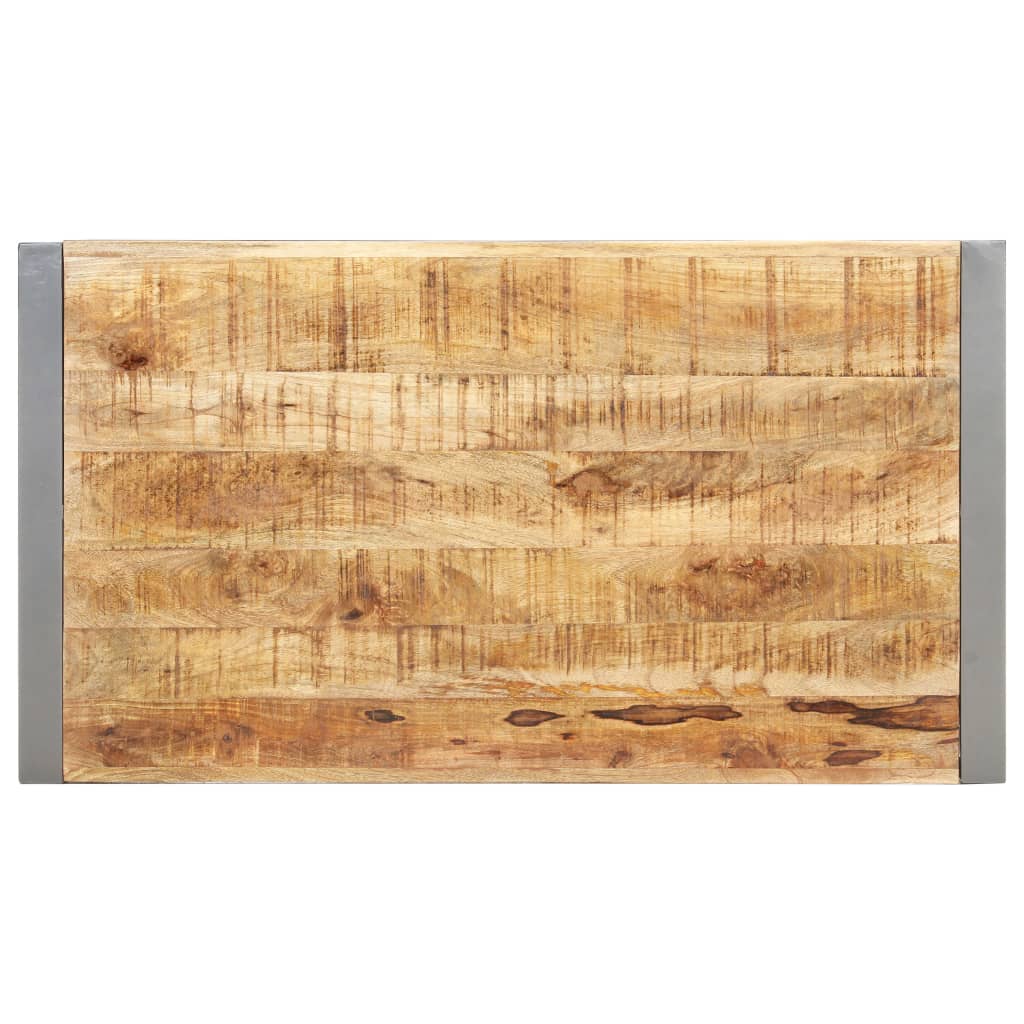 Table basse 110x60x40 cm Bois de manguier brut - XIOS