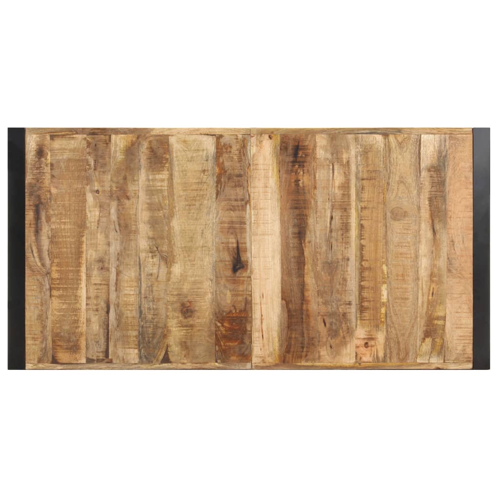 Table basse 140x70x40 cm Bois de manguier brut - XIOS