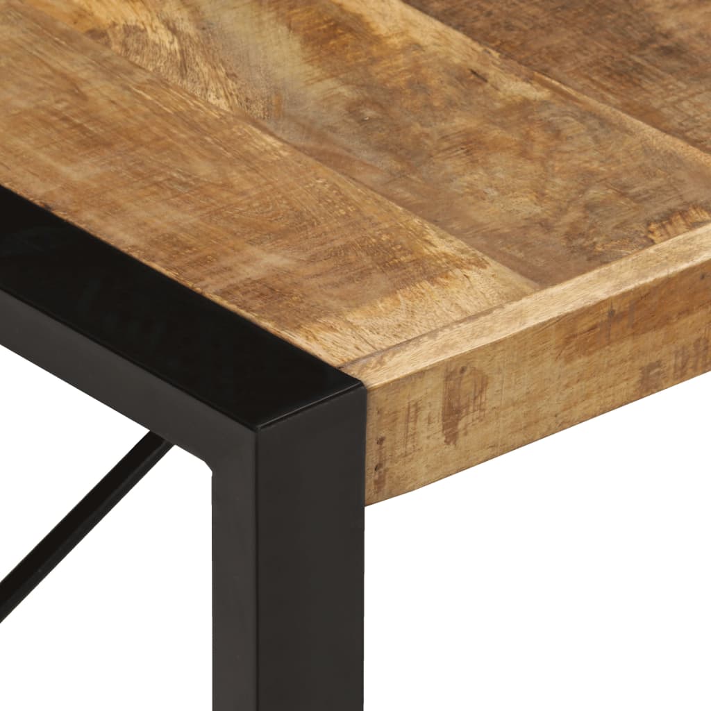 Table basse 140x70x40 cm Bois de manguier brut - XIOS