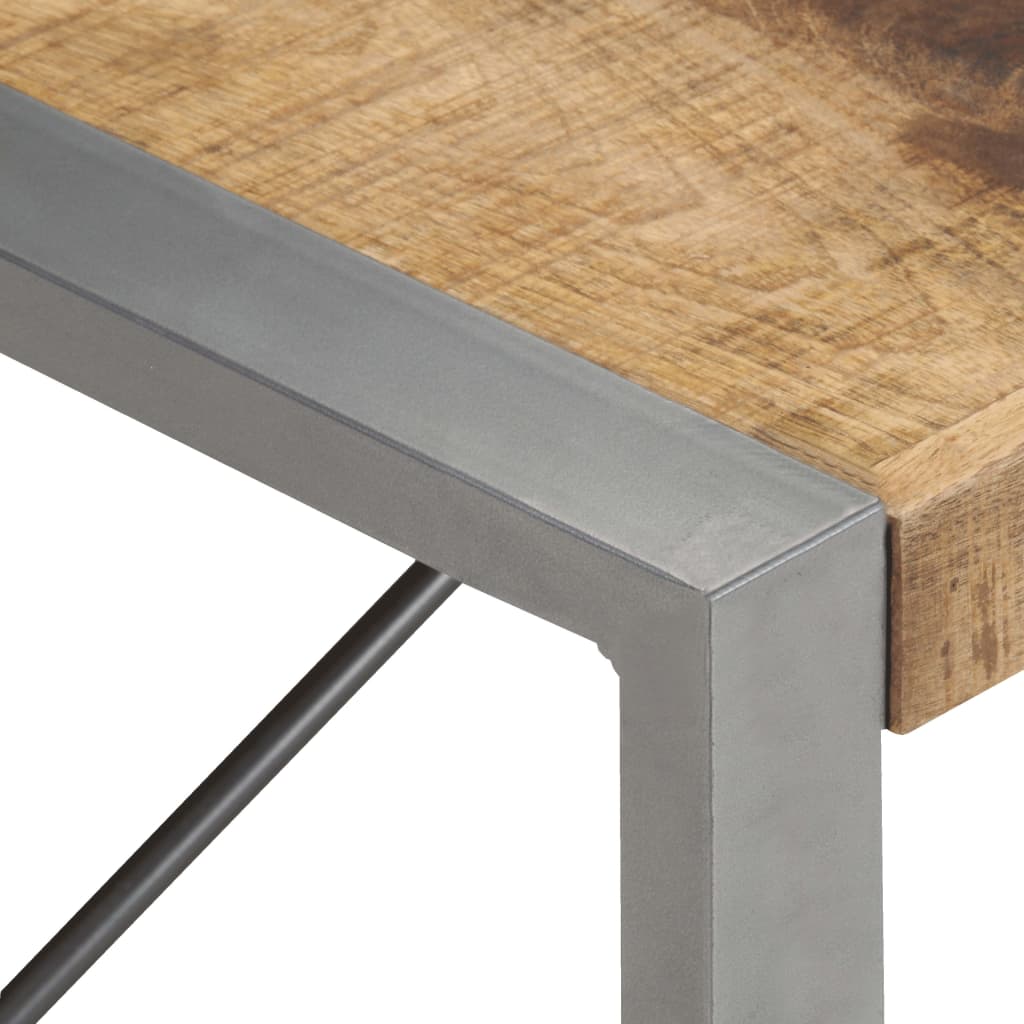 Table basse 140x70x40 cm Bois de manguier brut - XIOS