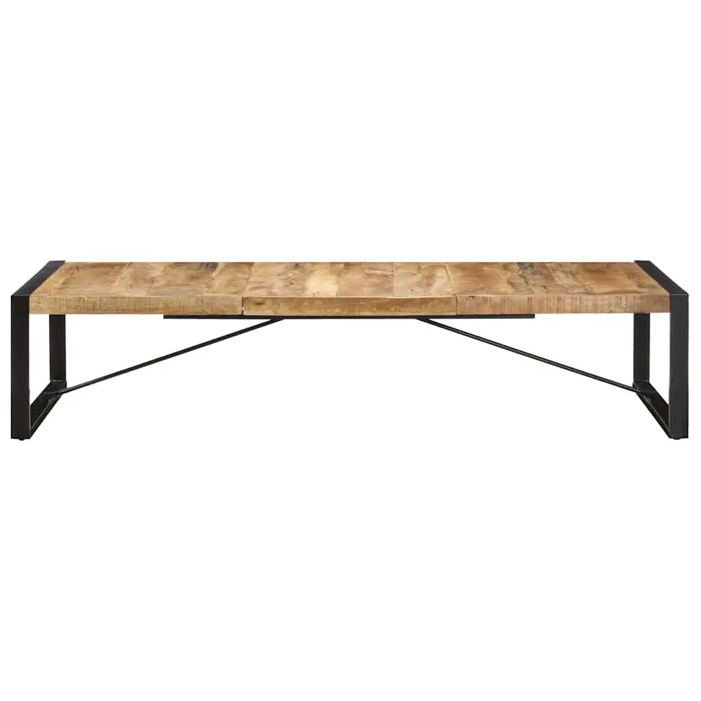 Table basse 180x90x40 cm Bois de manguier brut - XIOS