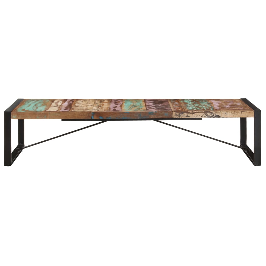 Table basse 180x90x40 cm Bois de récupération massif - XIOS