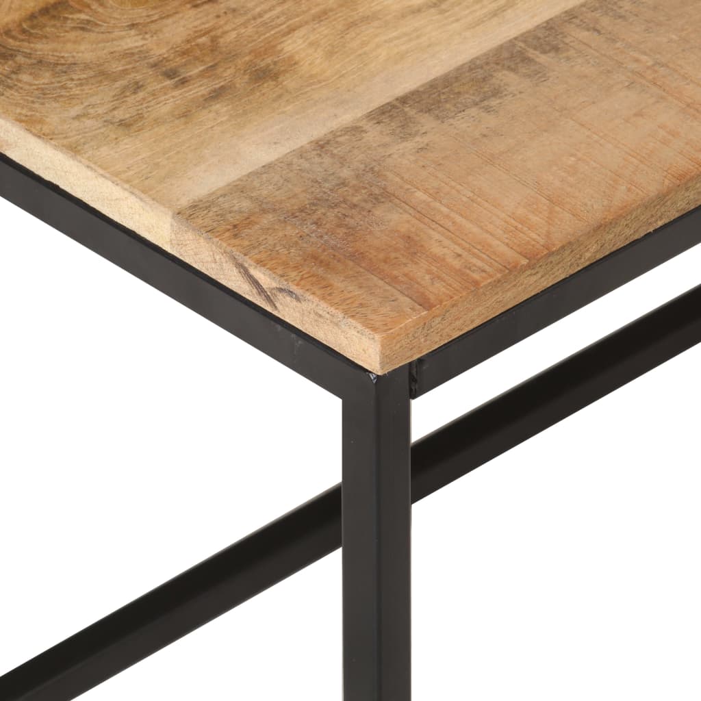 Meuble TV 180x30x50 cm Bois de manguier brut - XIOS