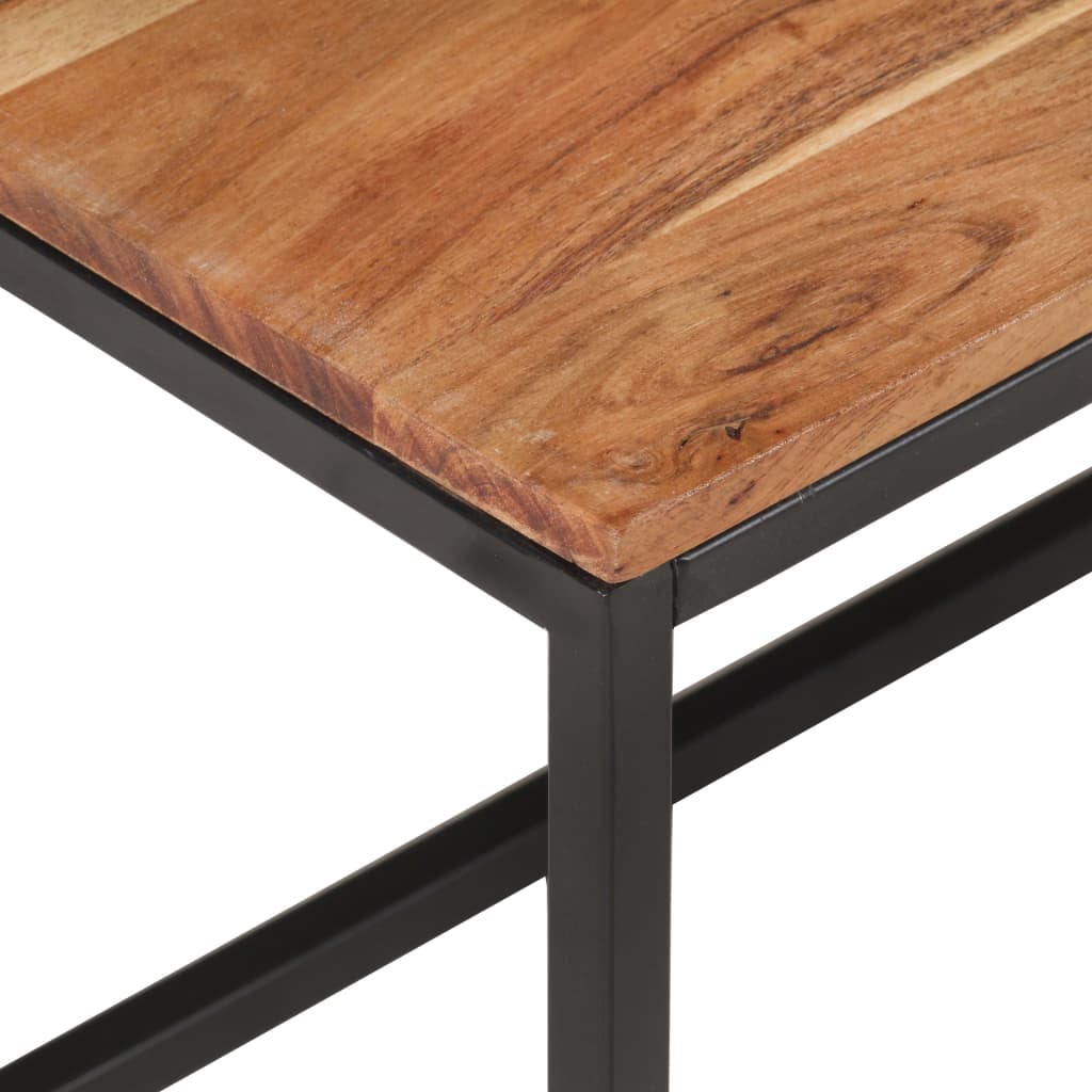 Meuble TV 180x30x50 cm Bois d'acacia massif - XIOS