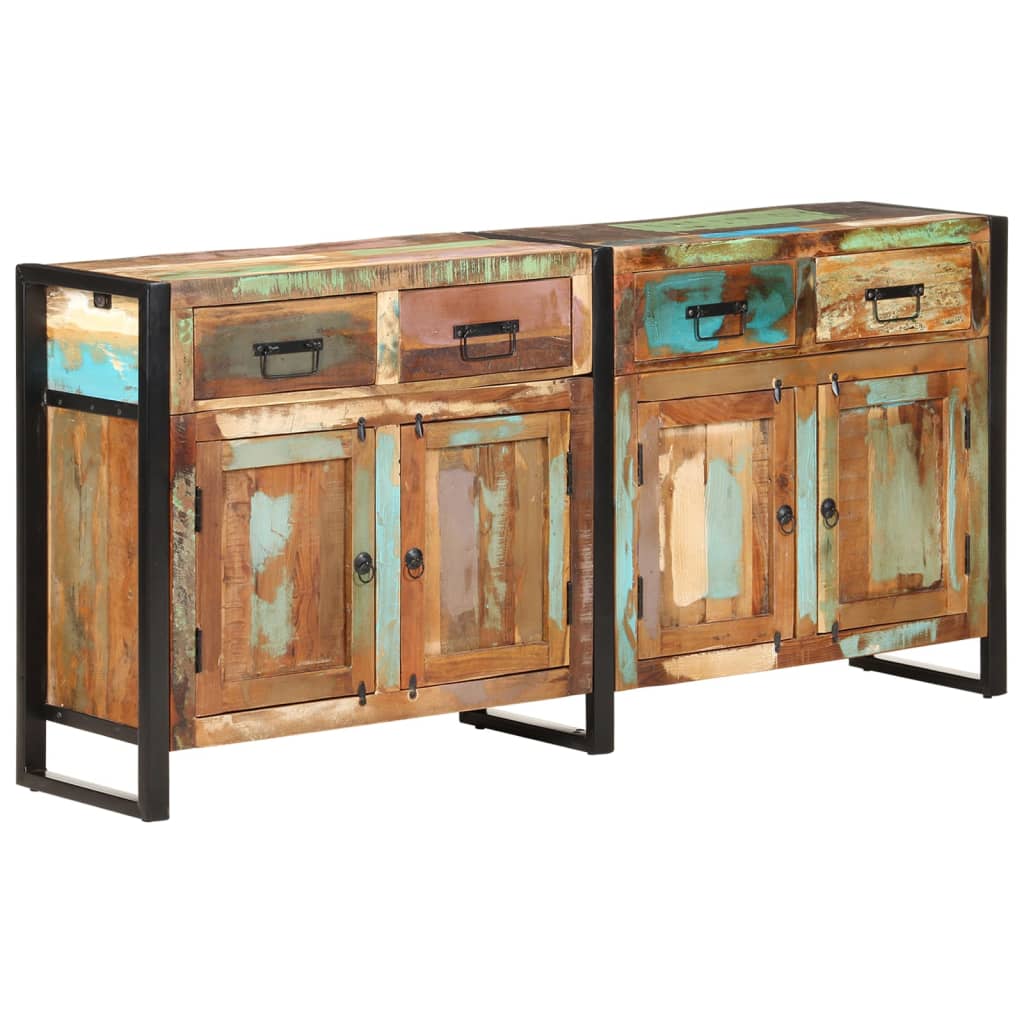 Buffet 172x35x80 cm Bois de récupération massif - XIOS