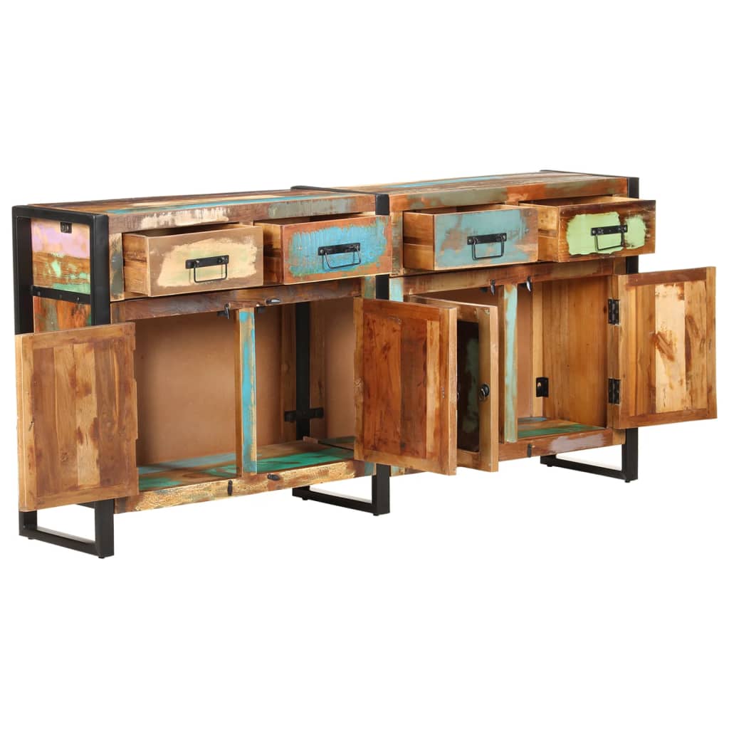 Buffet 172x35x80 cm Bois de récupération massif - XIOS