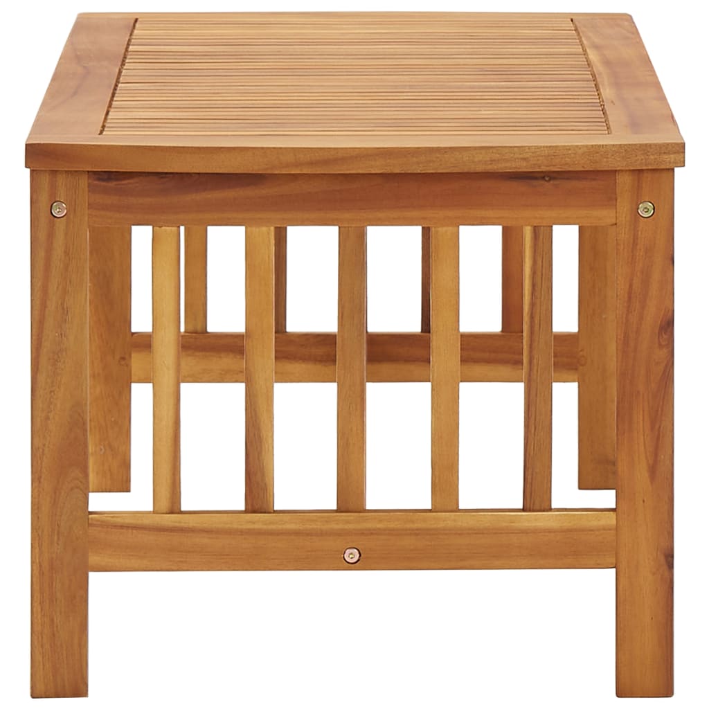 Table basse 102x50x43 cm Bois d'acacia solide - XIOS
