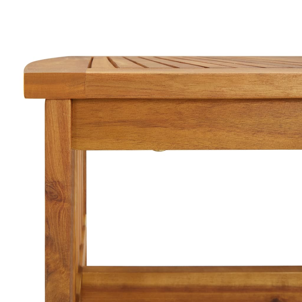 Table basse 102x50x43 cm Bois d'acacia solide - XIOS