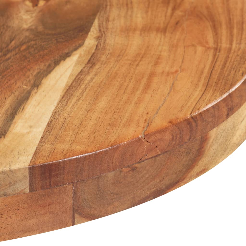 Table de bistro Ronde Ø80x75 cm Bois d'acacia massif - XIOS