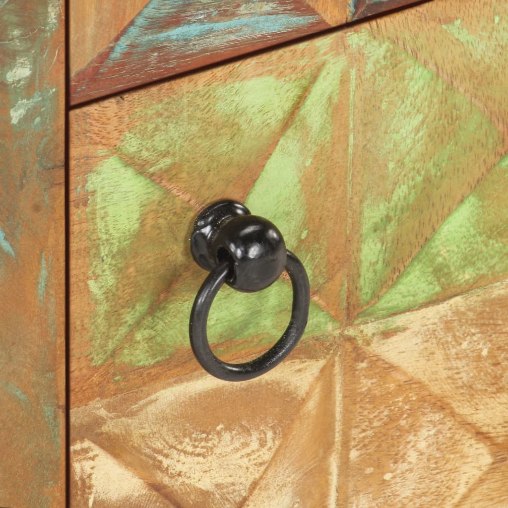 Table de chevet 40 x 30 x 50 cm Bois de récupération massif