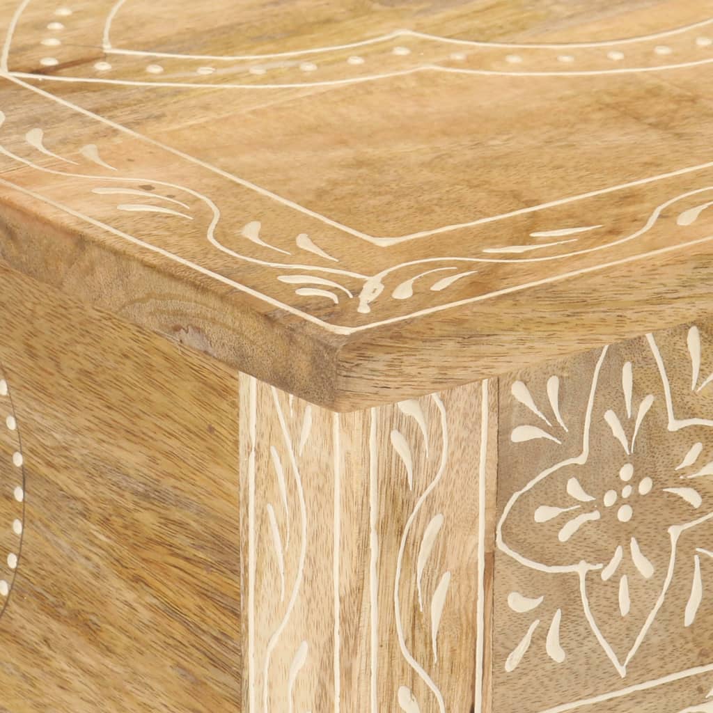 Table console 80x35x74 cm Bois de manguier massif - XIOS