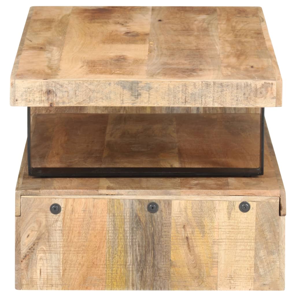 Ensemble de table basse 2 pcs Bois de manguier massif - XIOS
