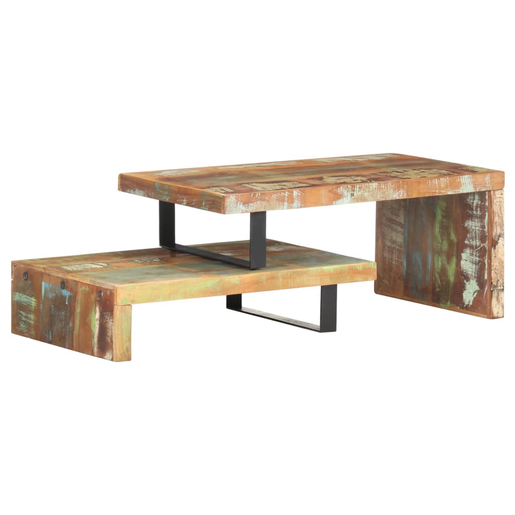 Ensemble de table basse 2 pcs Bois de récupération massif - XIOS