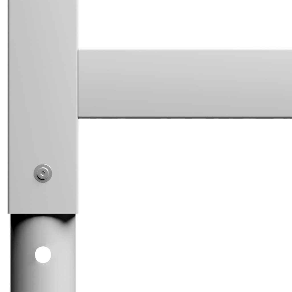 Cadres d'établi réglables 2 pcs Métal 85x(69-95,5) cm Gris - XIOS