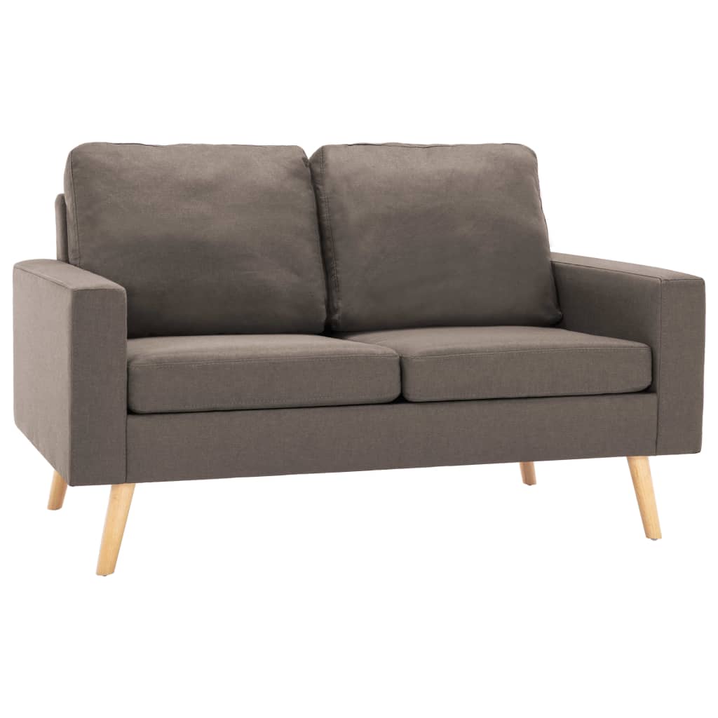 Ensemble de canapés 2 pcs Tissu Taupe - XIOS
