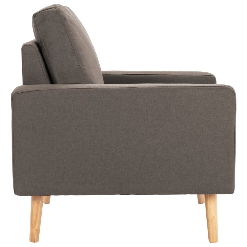 Ensemble de canapés 2 pcs Tissu Taupe - XIOS