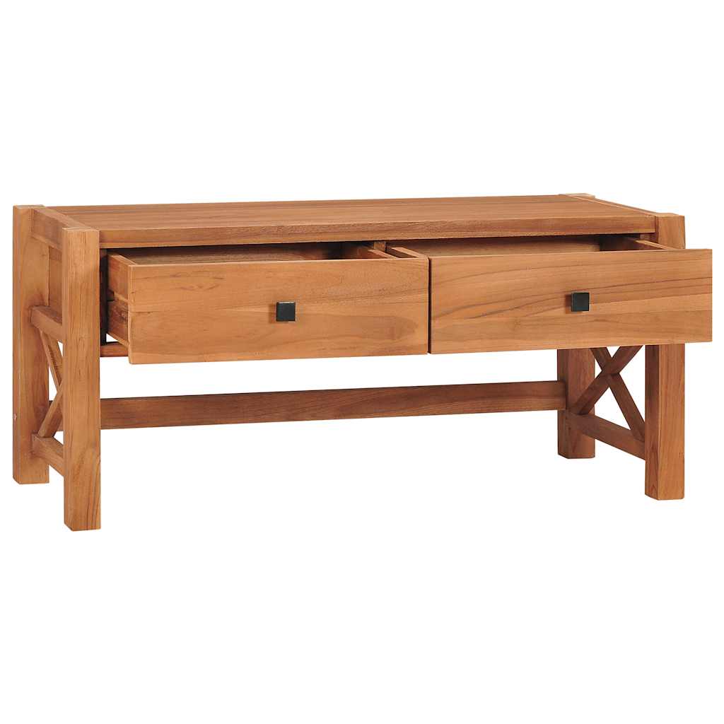 Meuble TV 100x40x45 cm Bois de teck - XIOS