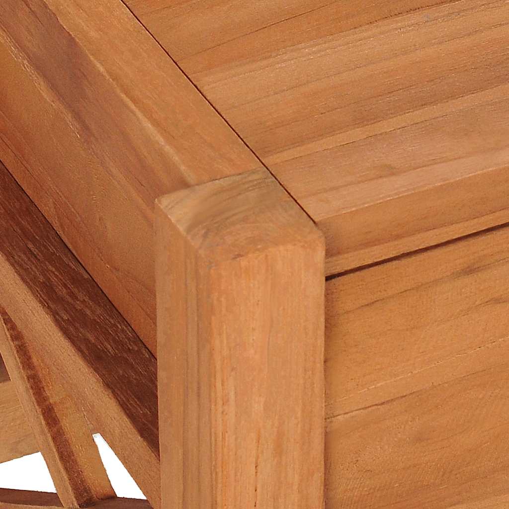 Meuble TV 100x40x45 cm Bois de teck - XIOS