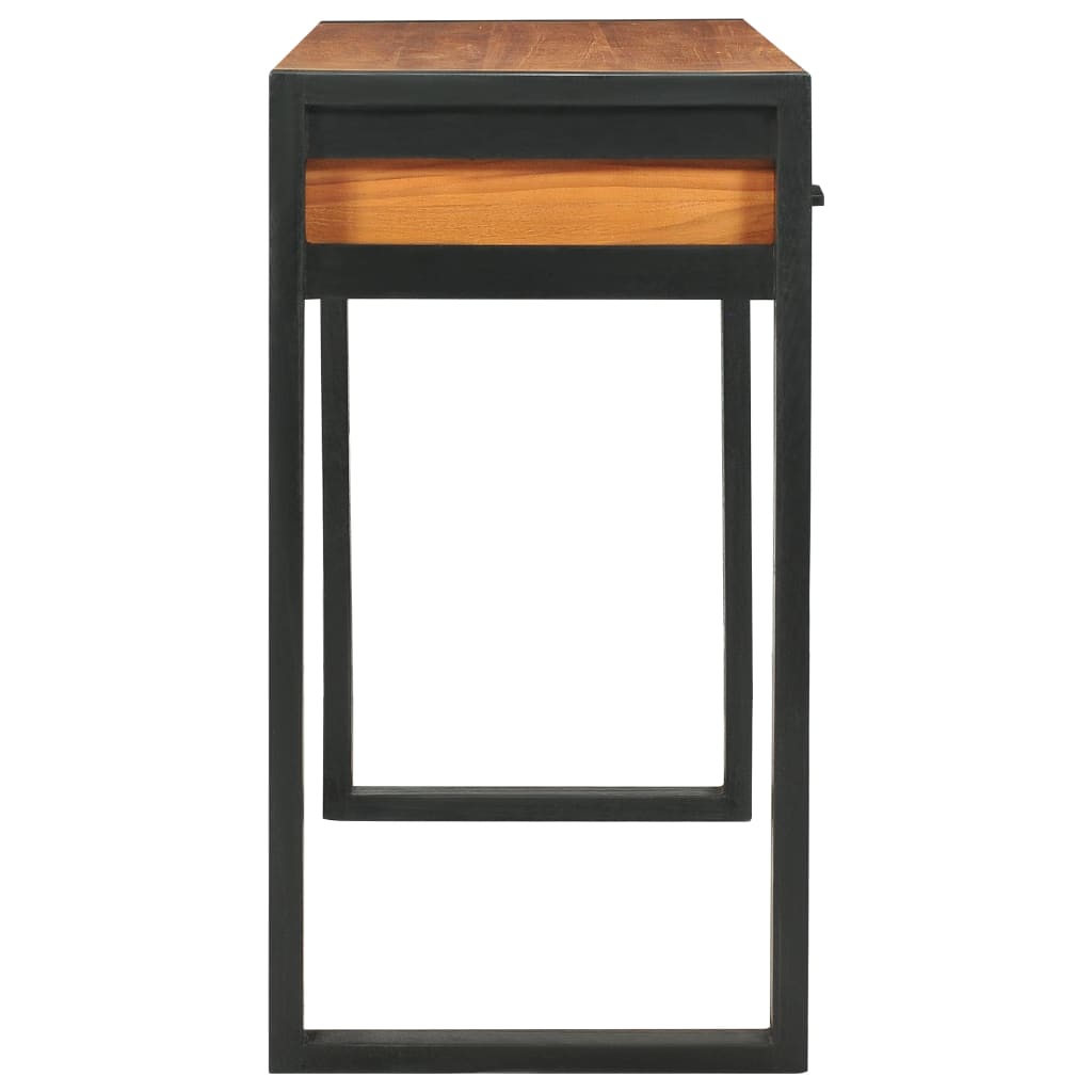 Bureau avec 2 tiroirs 100x40x75 cm Bois de teck - XIOS