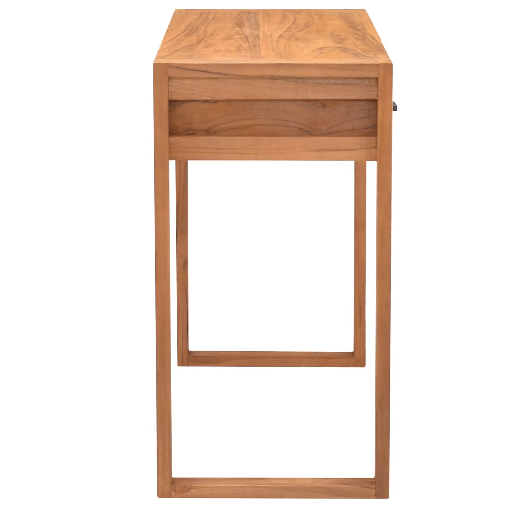 Bureau avec 2 tiroirs 100x40x75 cm Bois de teck - XIOS