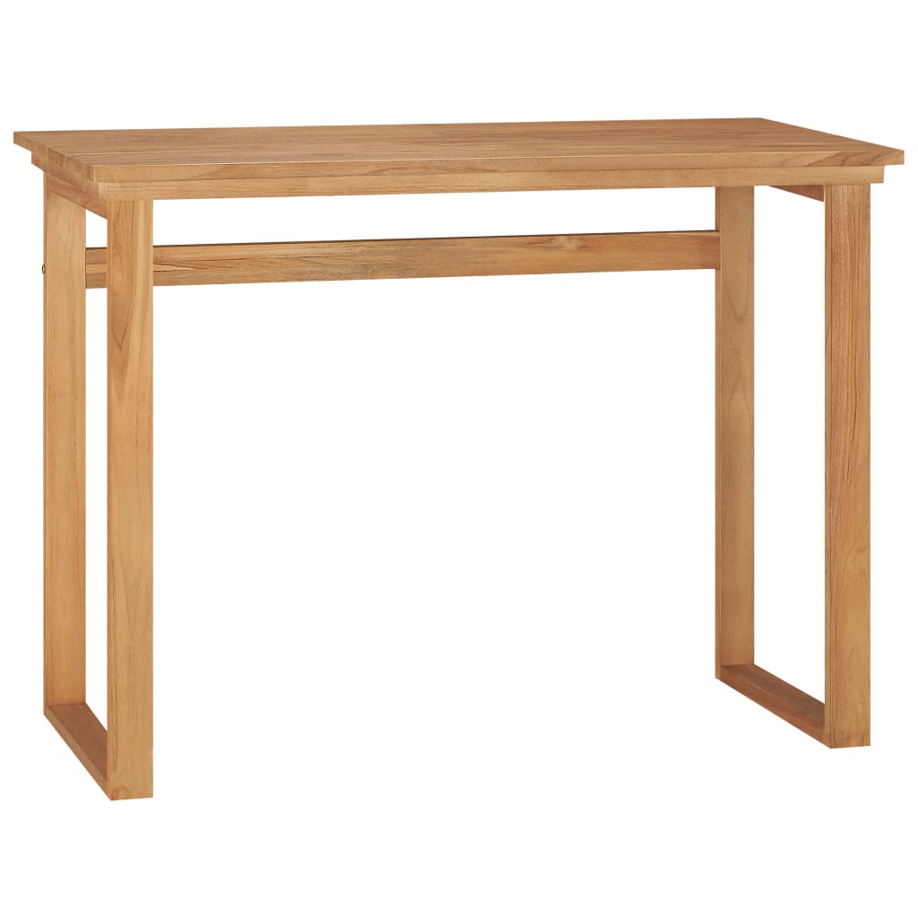 Bureau 100x45x75 cm Bois de teck massif - XIOS