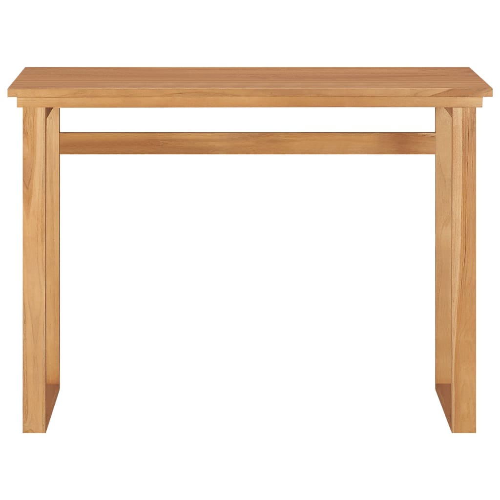 Bureau 100x45x75 cm Bois de teck massif - XIOS