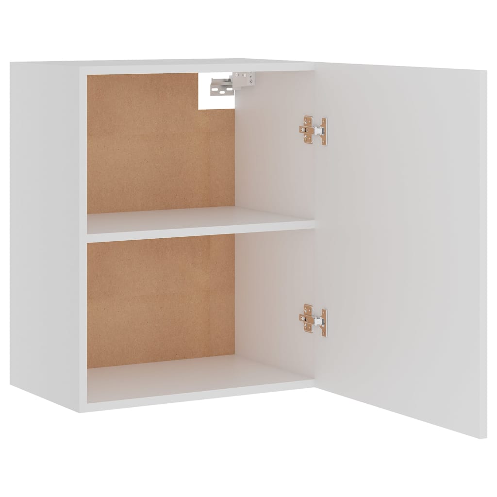 Armoire suspendu "Lyon" blanc bois d’ingénierie Meubles de cuisine vidaXL