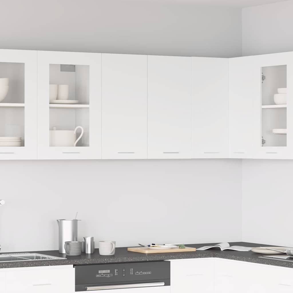 Armoire suspendue "Lyon" Blanc 60x31x60 cm Bois d'ingénierie