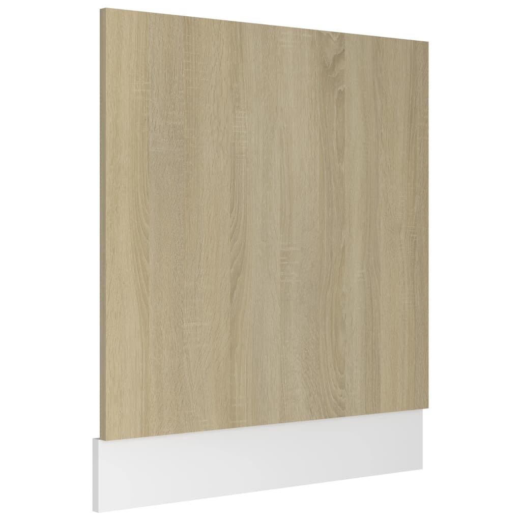 Panneau de lave-vaisselle "Lyon" Chêne sonoma 59,5x3x67 cm Meubles de cuisine vidaXL