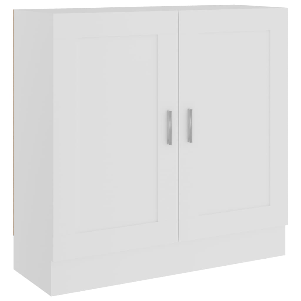 Bibliothèque Blanc 82,5x30,5x80 cm Bois d'ingénierie - XIOS