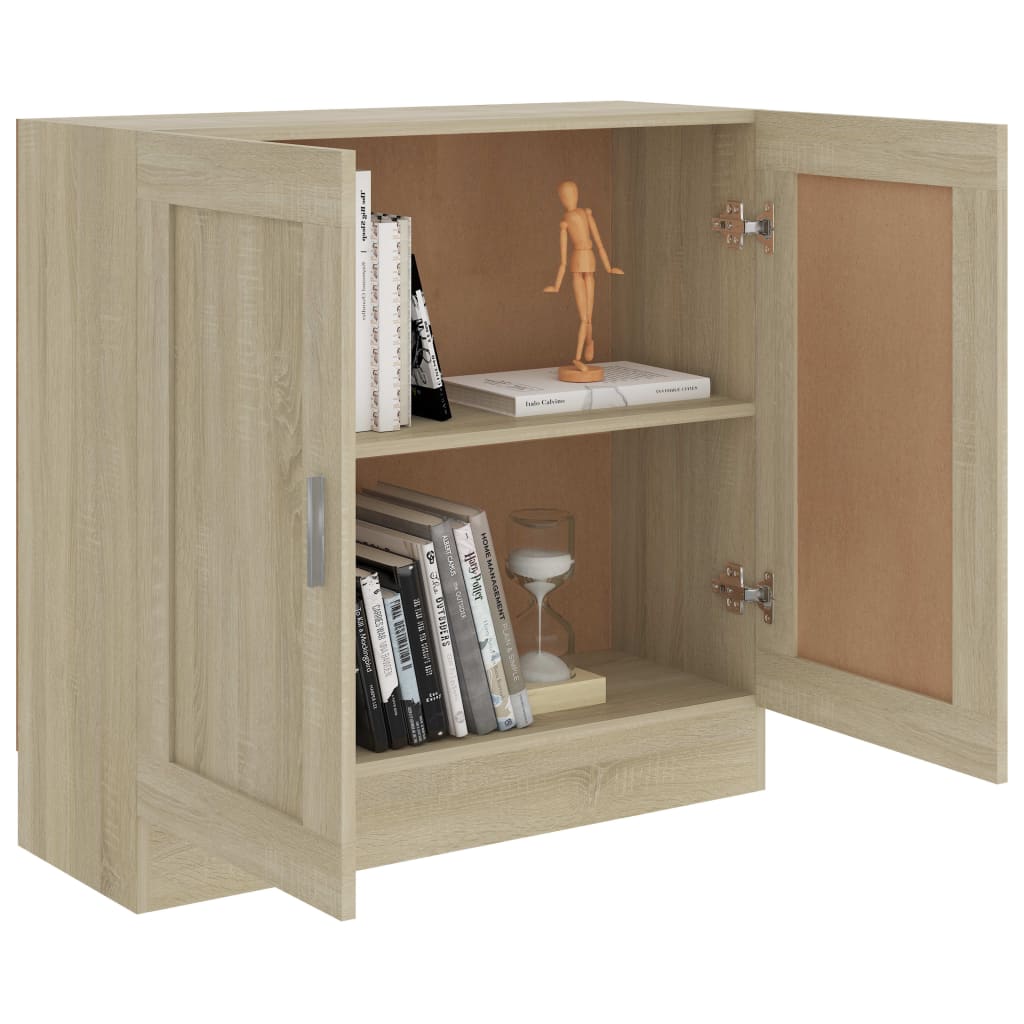 Bibliothèque Chêne sonoma 82,5x30,5x80 cm Bois d'ingénierie - XIOS