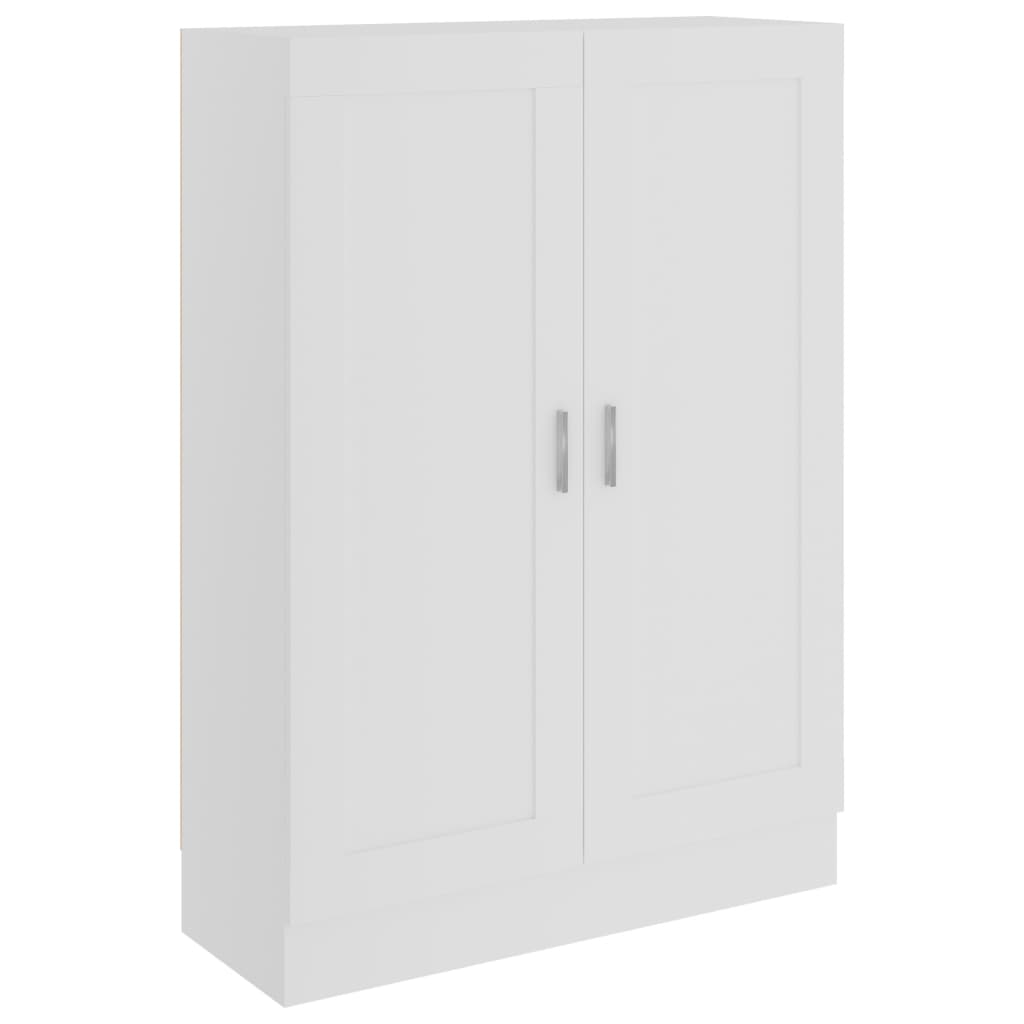 Bibliothèque Blanc 82,5x30,5x115 cm Bois d'ingénierie - XIOS