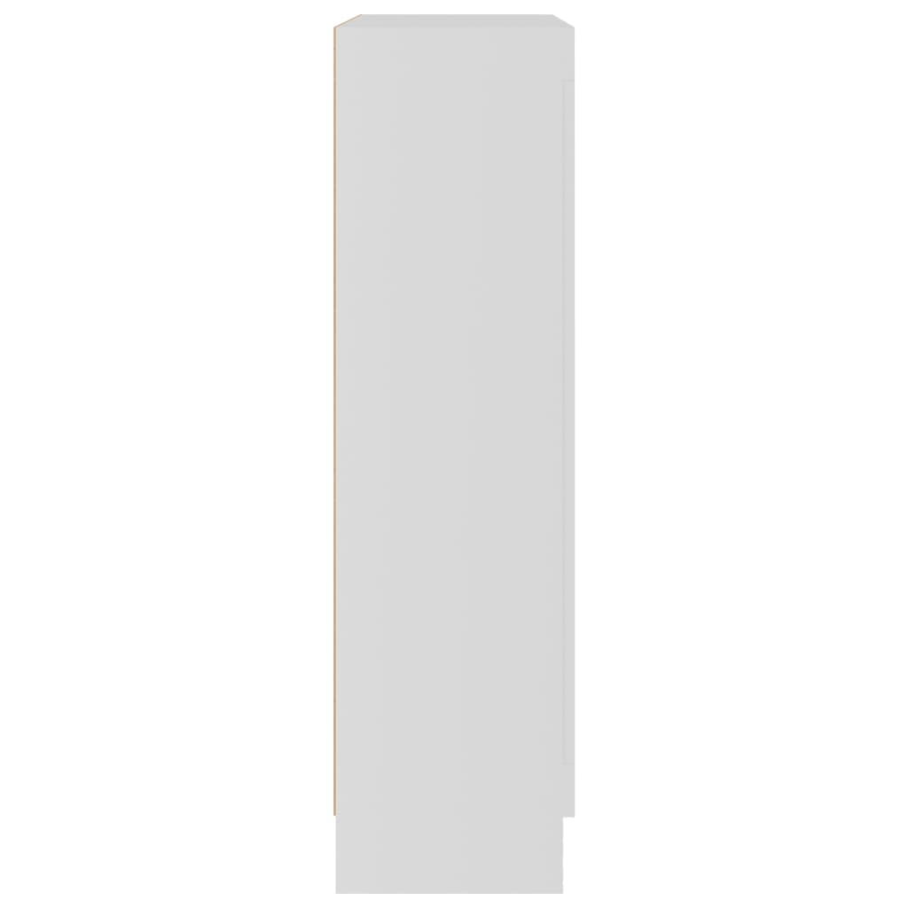 Bibliothèque Blanc 82,5x30,5x115 cm Bois d'ingénierie - XIOS