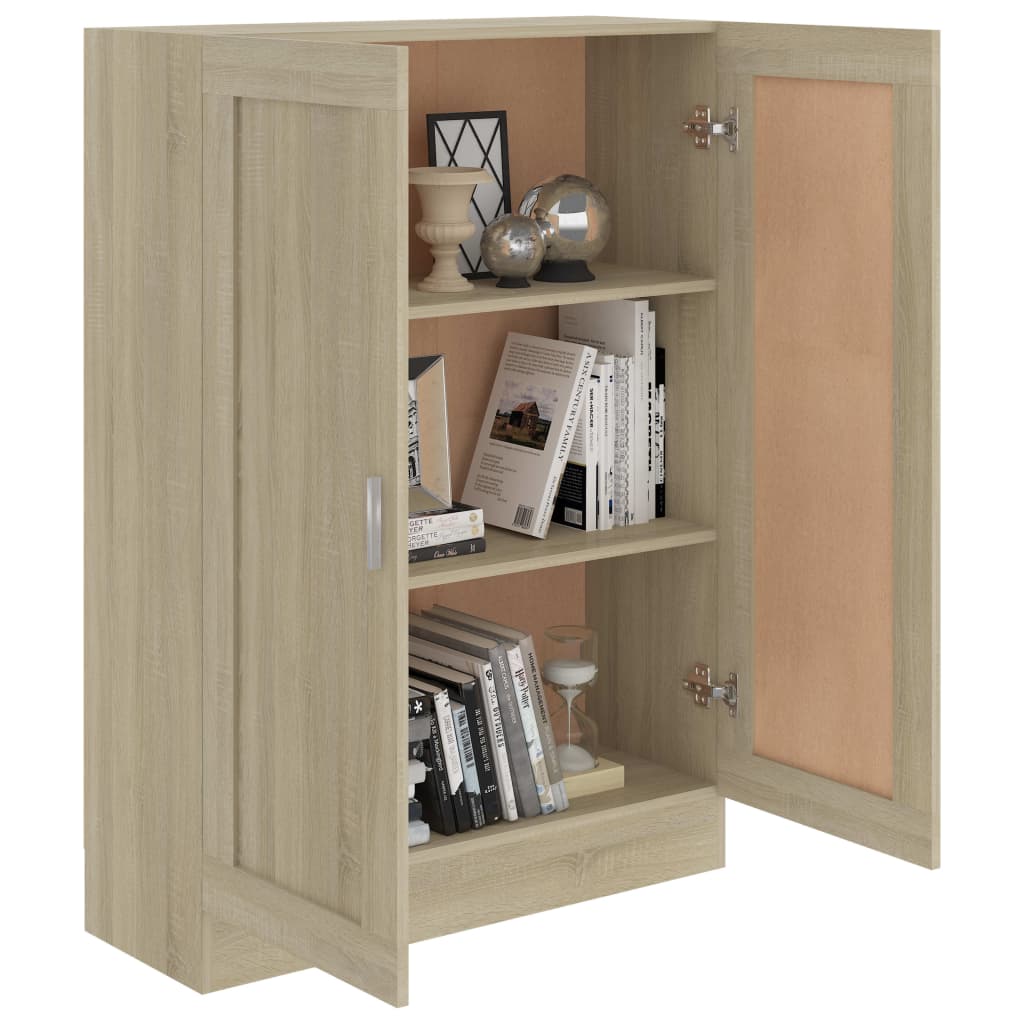 Bibliothèque Chêne sonoma 82,5x30,5x115 cm Bois d'ingénierie - XIOS