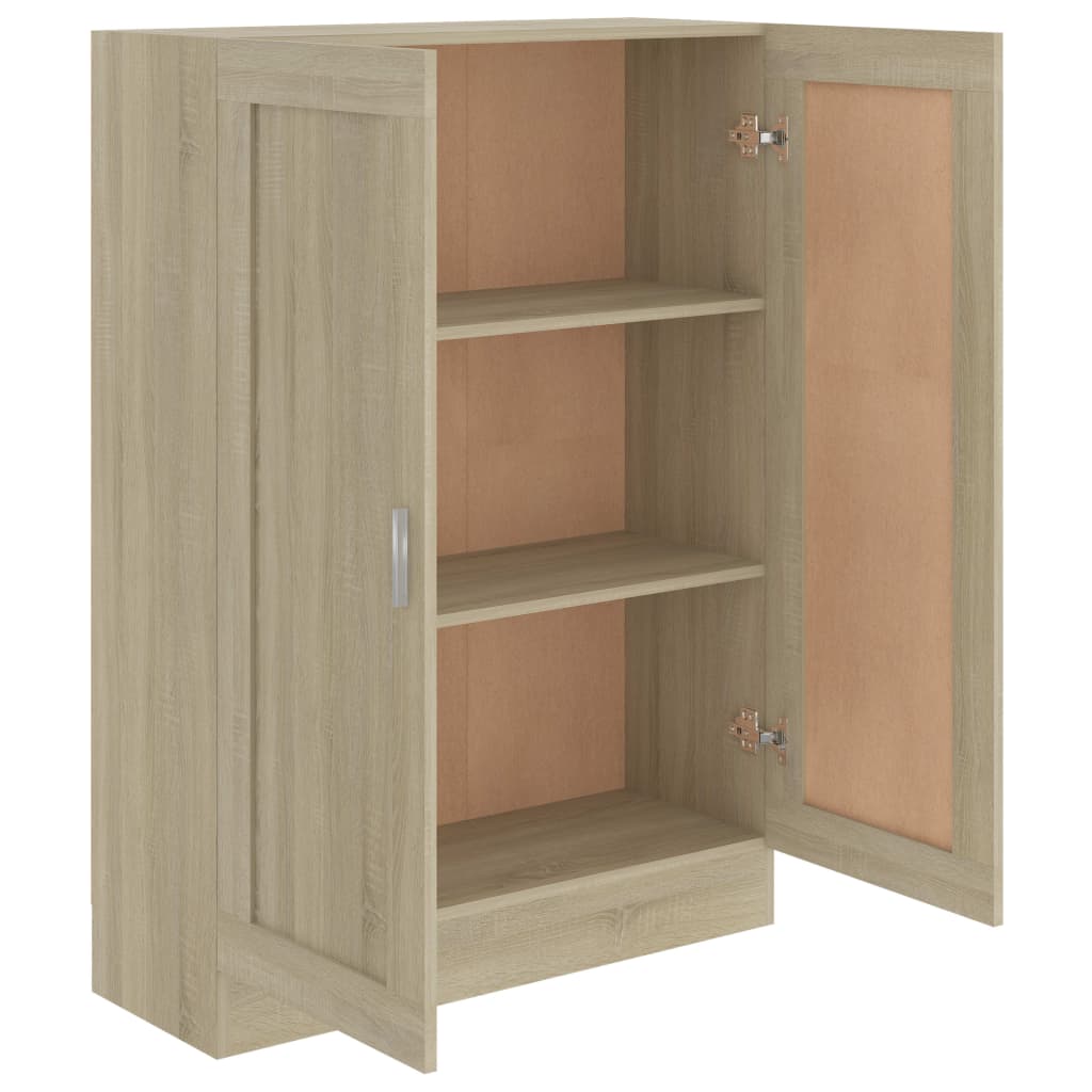 Bibliothèque Chêne sonoma 82,5x30,5x115 cm Bois d'ingénierie - XIOS