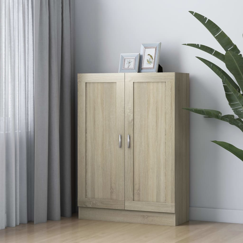 Bibliothèque Chêne sonoma 82,5x30,5x115 cm Bois d'ingénierie - XIOS